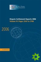 Dispute Settlement Reports 2006: Volume 6, Pages 2243-2766