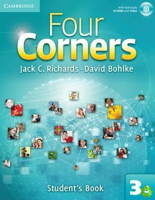 Four Corners Level 3 Student's Book A with Self-study CD-ROM and Online Workbook A Pack