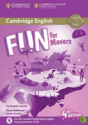 Fun for Movers Teachers Book with Downloadable Audio