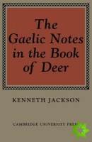 Gaelic Notes in the Book of Deer
