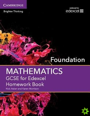 GCSE Mathematics for Edexcel Foundation Homework Book