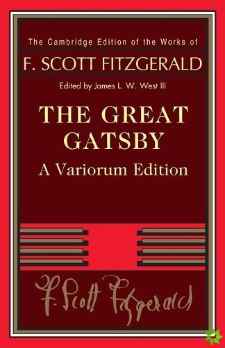 Great Gatsby  Variorum Edition