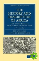 History and Description of Africa 3 Volume Paperback Set