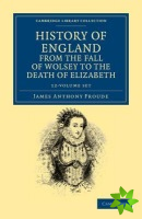 History of England from the Fall of Wolsey to the Death of Elizabeth 12 Volume Set