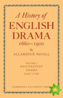 History of English Drama 1660-1900 2 Part Paperback Set