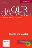 In our own Words Teacher's Manual