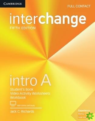 Interchange Intro A Full Contact with Online Self-Study