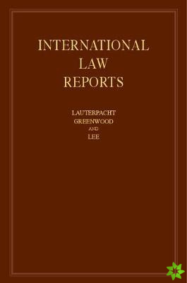 International Law Reports: Volume 169