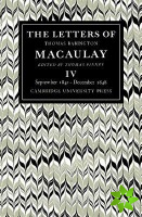 Letters of Thomas Babington MacAulay: Volume 4, September 1841December 1848
