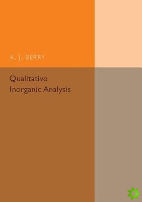Qualitative Inorganic Analysis
