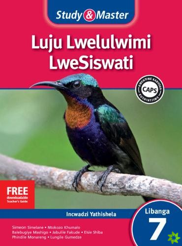 Study & Master Luju Lwelulwimi LweSiswati Incwadzi Yathishela Libanga 7