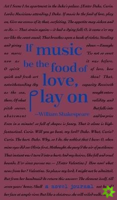 Novel Journal: William Shakespeare (Compact)