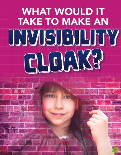 What would it Take to Make an Invisibility Cloak?