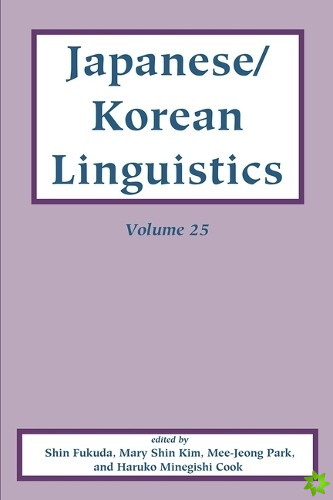 Japanese/Korean Linguistics, Volume 25