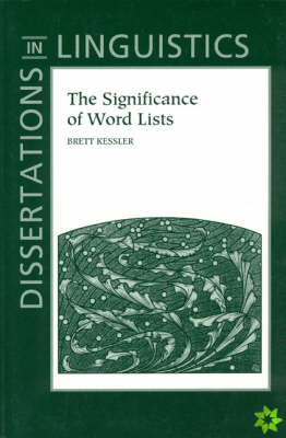 Significance of Word Lists