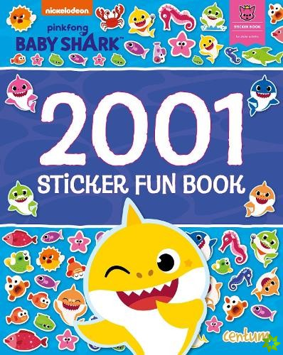 Baby Shark 2001 Sticker Book