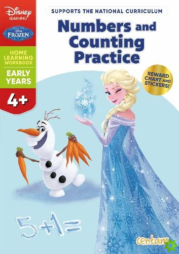 Frozen: Numbers and Counting Practice 4+