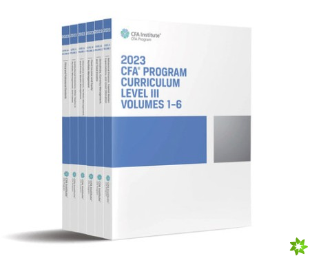 2023 CFA Program Curriculum Level III Box Set
