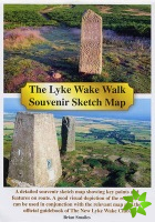 Lyke Wake Walk Souvenir Sketch Map