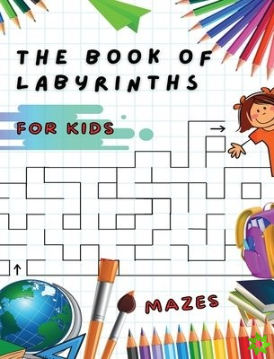 Book of Labyrinths - Mazes for Kids - Manual with 100 Different Routes