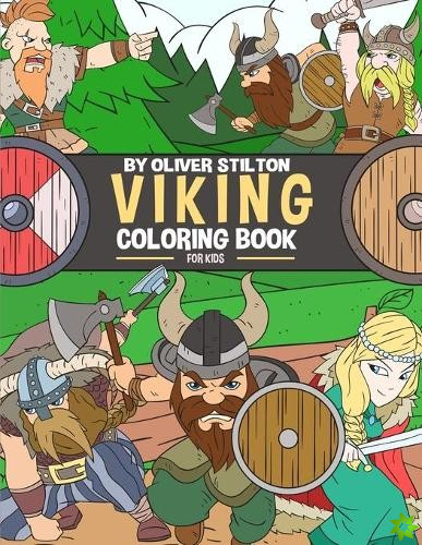 Viking Coloring Book for Kids