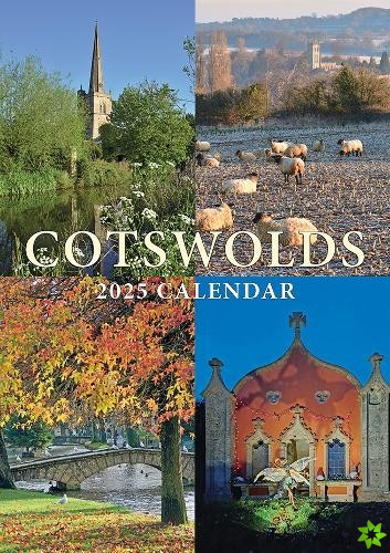 Cotswolds A5 Calendar 2025