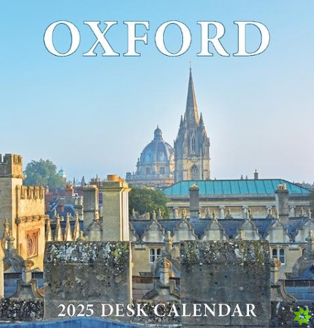 Oxford Colleges Mini Desktop Calendar - 2025