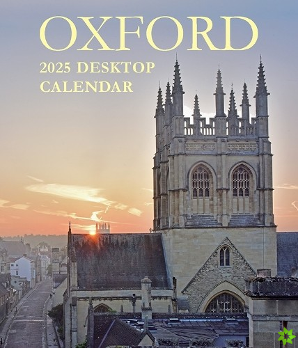 Oxford Large Desktop Calendar - 2025