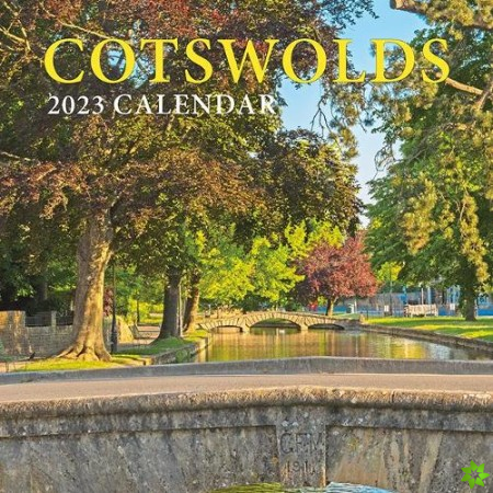 Cotswolds Large Square Calendar - 2023