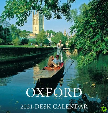 Oxford Colleges Mini Desktop Calendar - 2021