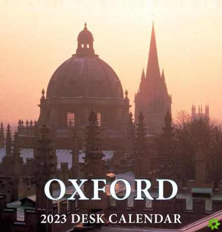 Oxford Colleges Mini Desktop Calendar - 2023