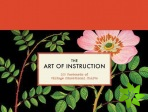 Art of Instruction
