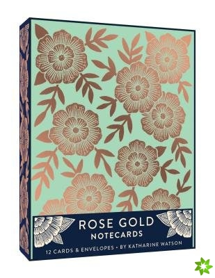 Rose Gold Notecards
