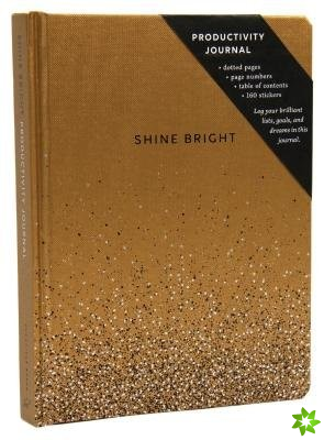 Shine Bright Productivity Journal, Gold