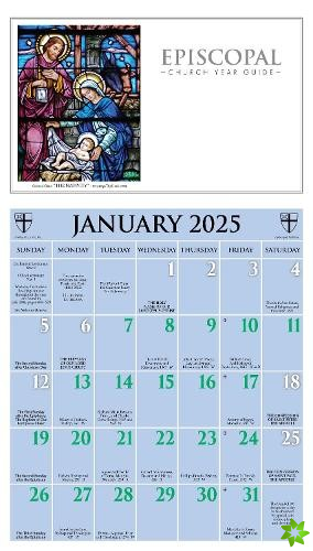 2025 Episcopal Church Year Guide Kalendar