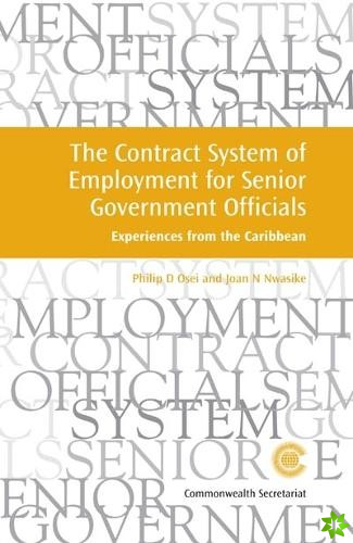 Contract System of Employment for Senior Government Officials
