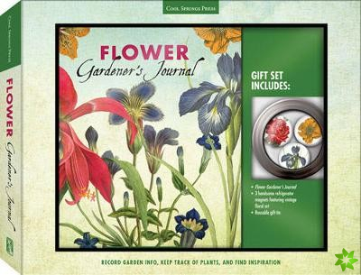 Flower Gardener's Journal & Magnet Gift Set