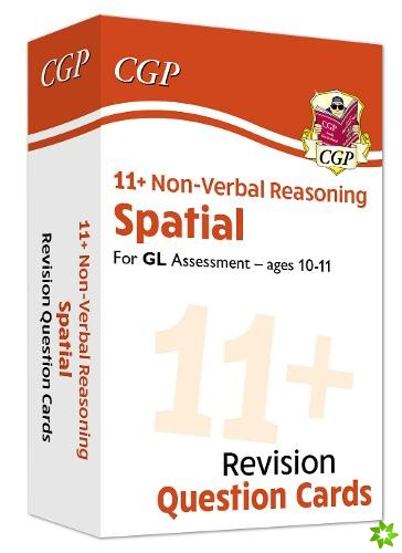 11+ GL Revision Question Cards: Non-Verbal Reasoning Spatial - Ages 10-11