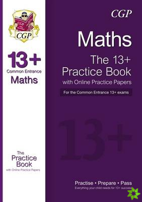 13+ Maths Practice Book for the Common Entrance Exams (exams up to June 2022)