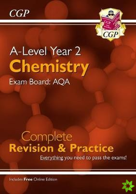 A-Level Chemistry: AQA Year 2 Complete Revision & Practice with Online Edition