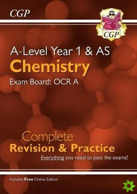 A-Level Chemistry: OCR A Year 1 & AS Complete Revision & Practice with Online Edition