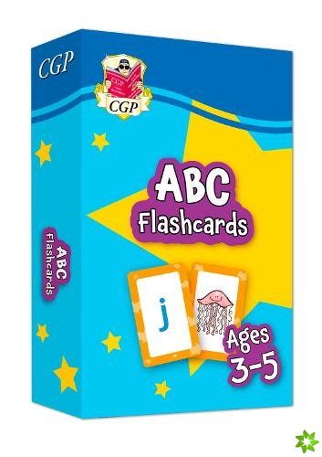 ABC Flashcards for Ages 3-5: perfect for learning the alphabet