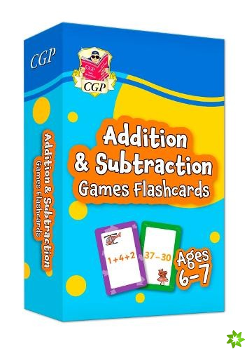 Addition & Subtraction Games Flashcards for Ages 6-7 (Year 2)