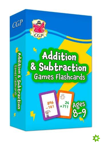 Addition & Subtraction Games Flashcards for Ages 8-9 (Year 4)