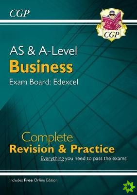 AS and A-Level Business: Edexcel Complete Revision & Practice with Online Edition