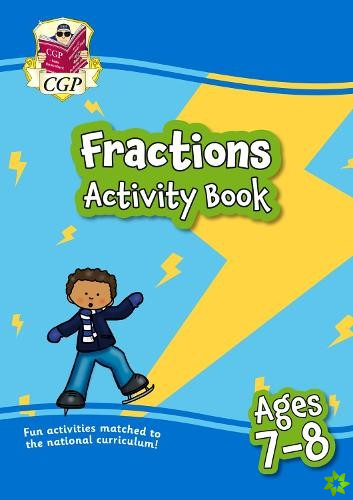 Fractions Maths Activity Book for Ages 7-8 (Year 3)