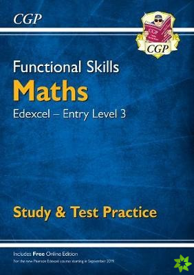 Functional Skills Maths: Edexcel Entry Level 3 - Study & Test Practice