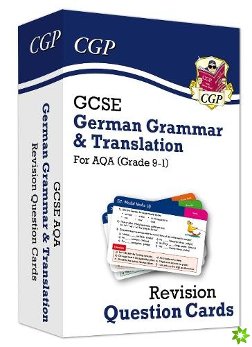 GCSE AQA German: Grammar & Translation Revision Question Cards (For exams in 2024 and 2025)