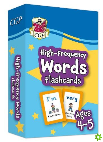 High-Frequency Words Flashcards for Ages 4-5 (Reception)