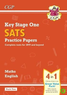KS1 Maths and English SATS Practice Papers Pack (for the 2023 tests) - Pack 2